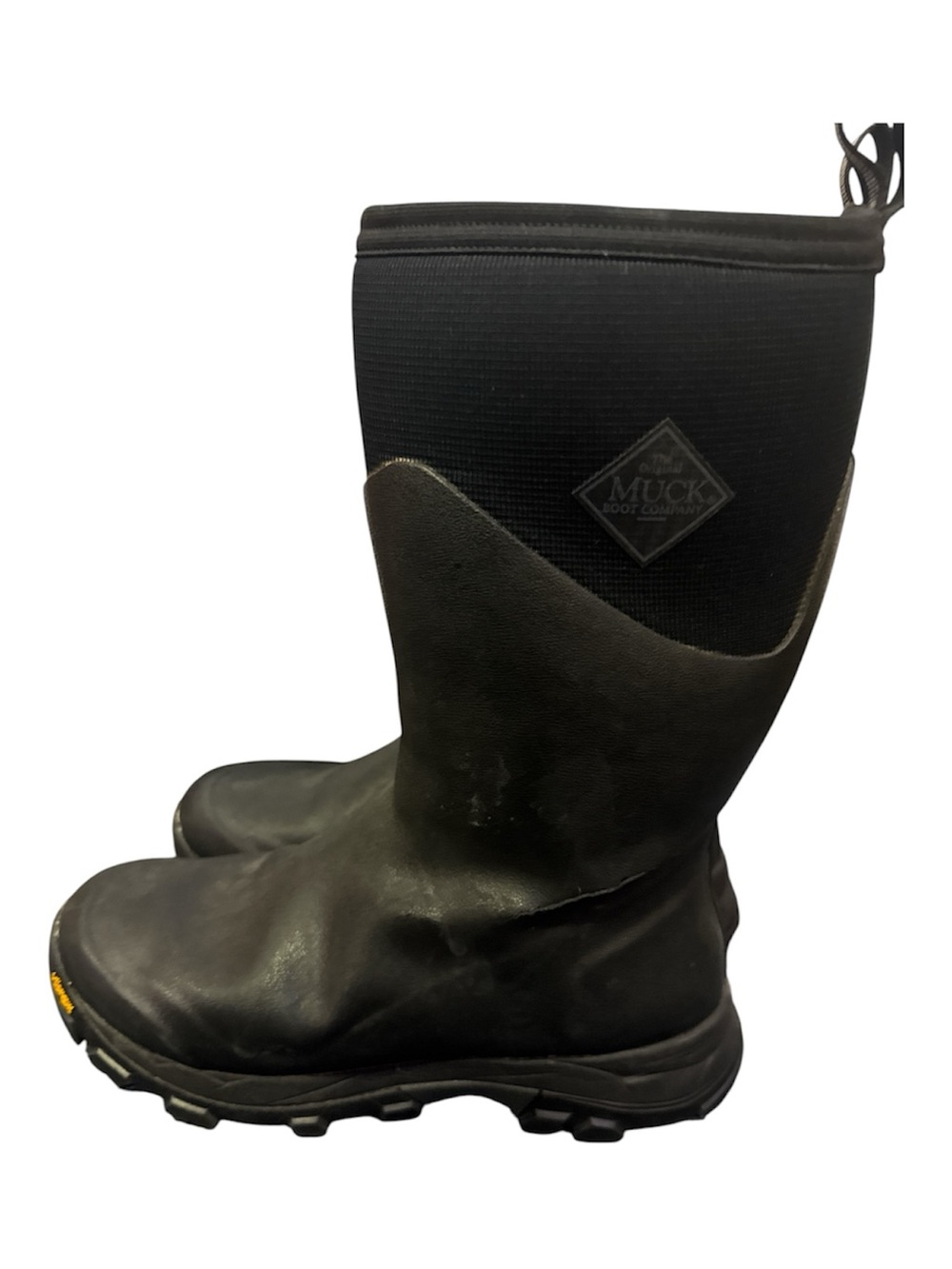 Muck- Men's Black Waterproof Work Boots-size 9